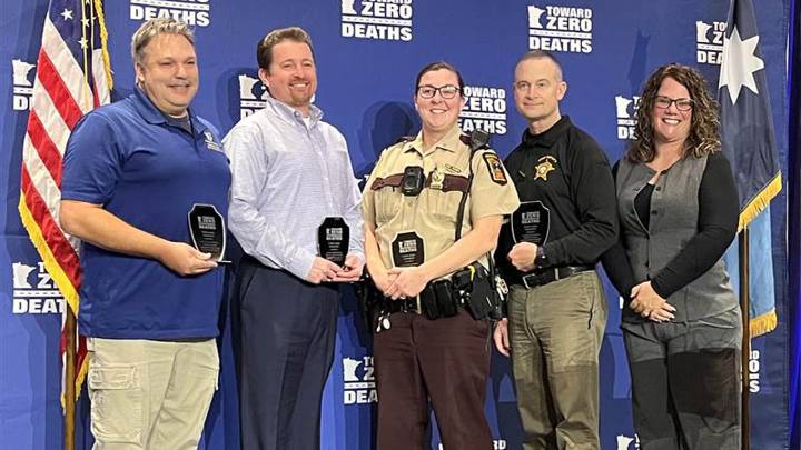 Itasca Co. Highway 169 Task Force Honored for Work to Reduce Traffic Deaths