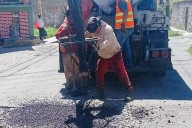 Ayuntamiento de Tlaxcala continúa rehabilitación de vialidades