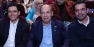 Así fue visto Felipe Calderón en el primer informe de Margarita Zavala