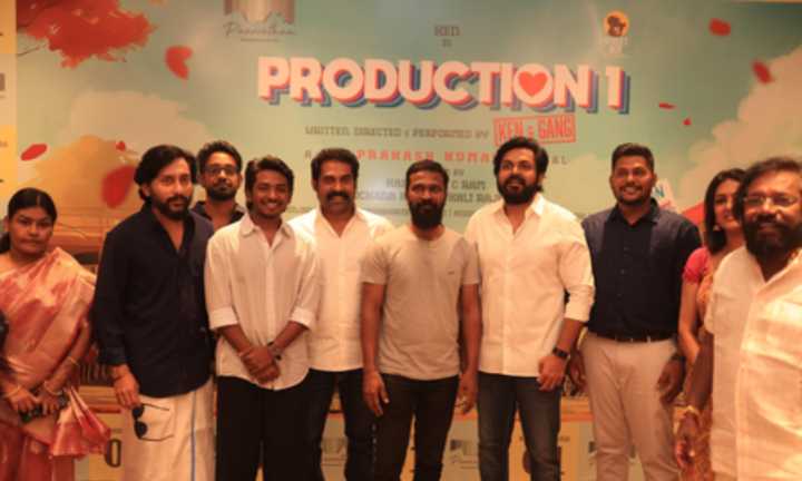 Vetrimaaran directs first shot of actor Ken Karunaas's debut directorial