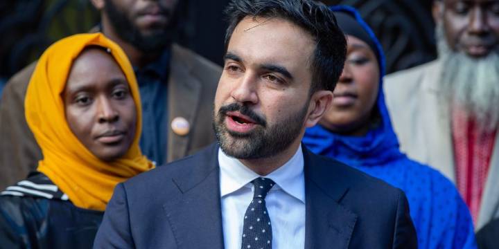 Zohran Mamdani chokes back tears in emotional speech defending Muslim identity, ripping into 'racist and baseless' Cuomo attacks