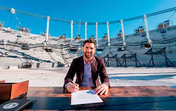 Messi renueva con el Inter de Miami hasta 2028