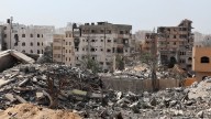 International journalists visit Gaza City under the supervision of Israel's army