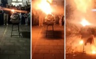 Pergamino: un experimento en una feria de ciencias escolar falló, hubo más de diez heridos y una nena podría perder un ojo
