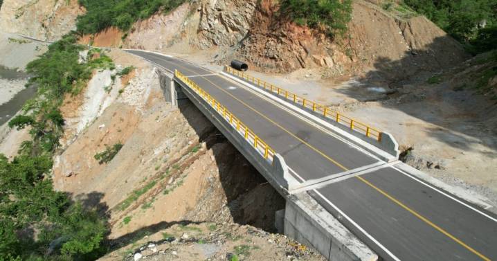Concluye SICT construcción de carretera San Ignacio–Tayoltita, que conecta Durango y Sinaloa