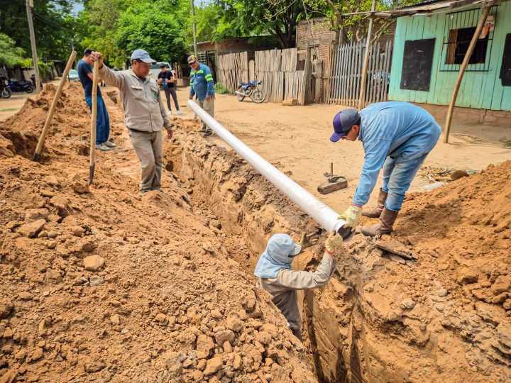Tartagal: Comenzó la obra para la nueva red cloacal en la zona alta de la ciudad