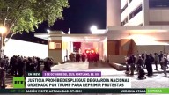 Justicia prohíbe despliegue de Guardia Nacional ordenado por Trump y exige permitir protestas