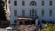 PHOTOS: A look at the construction progress of Trump's ballroom