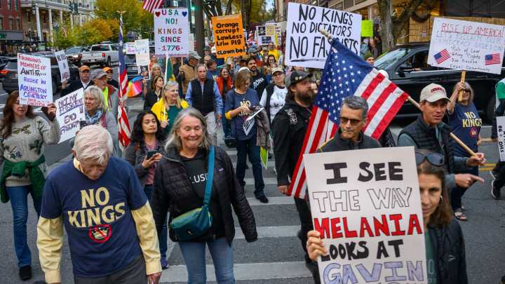 Millions turn out for anti-Trump ‘No Kings’ rallies