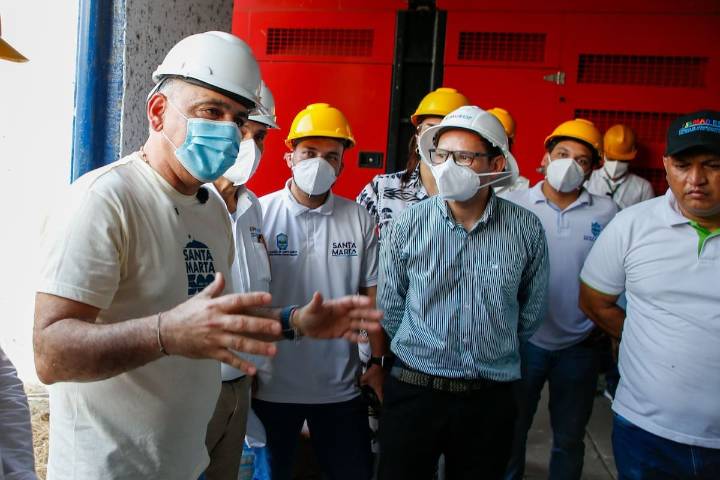 Así avanza la Alcaldía de Santa Marta en soluciones para agua y alcantarillado de la ciudad