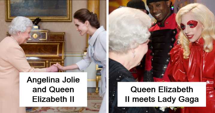 16 Times Celebrities Have Met The Royal Family—With Some Forgetting All About Protocol