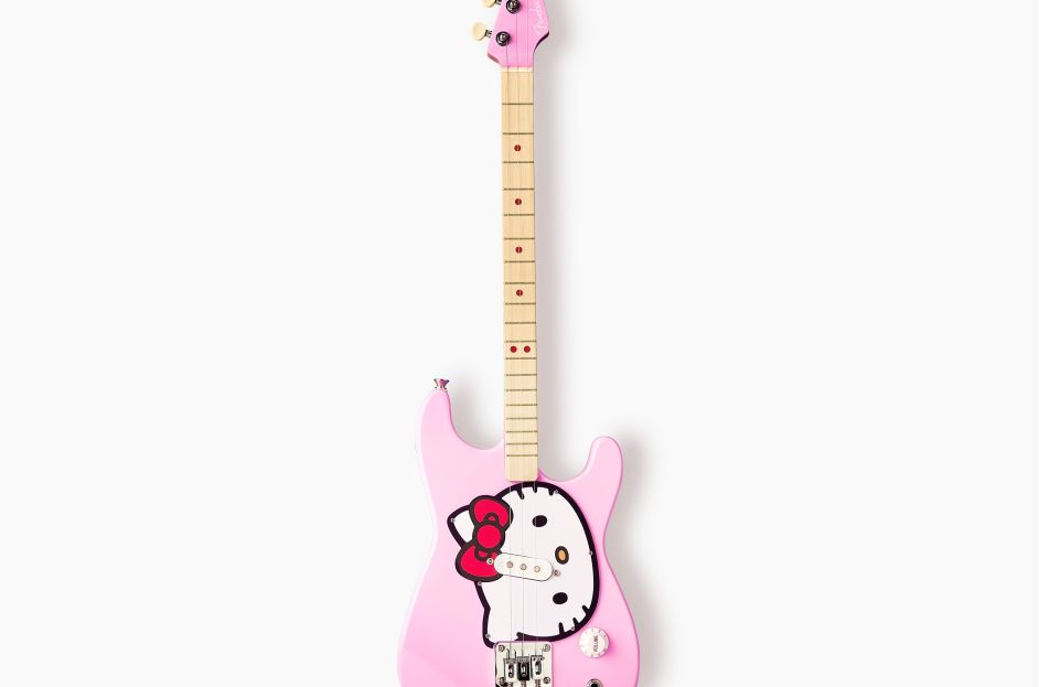 Hello Kitty Brings Charm & Fun to Beginner Guitars in a New Collection for Young Musicians