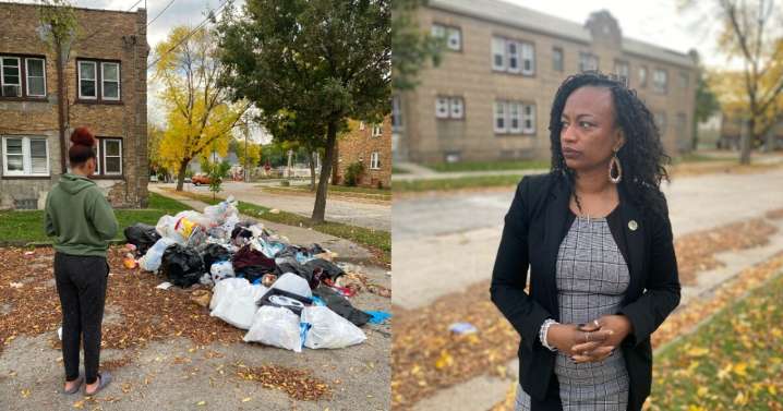 Alderwoman and tenants raise concerns, landlord promises to fix trash problems