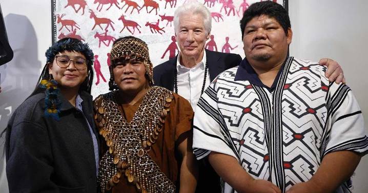 'Sin pueblos indígenas y sin selva, no hay vida', advierte Richard Gere