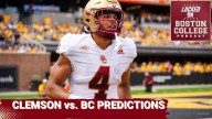 PREDICTIONS: Can Boston College STUN Clemson on Saturday Night? Or Will BC's Struggles Continue?