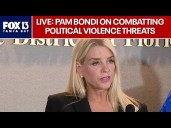 Pam Bondi speaks in Tampa