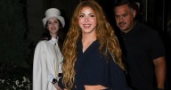 Shakira Turns Heads in Buttoned-Down Shirt & Boxer Shorts Look