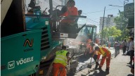 La Municipalidad de Paraná repavimentó un tramo de calle México