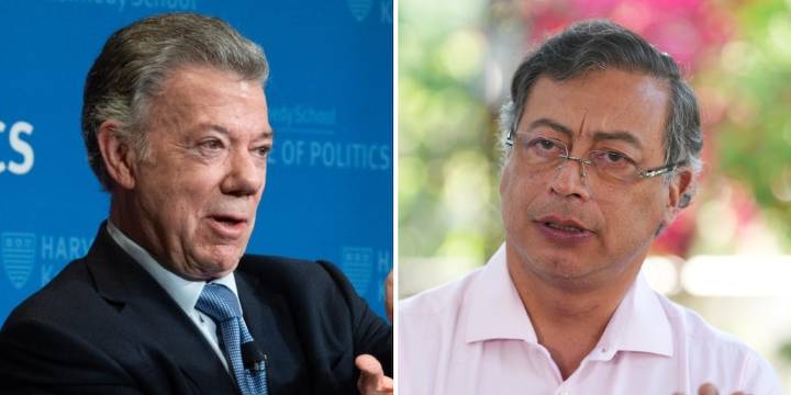 Juan Manuel Santos lanzó sablazo a Gustavo Petro y su proceso de negociación con grupos armados: “La paz total ha sido un fracaso”