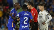 Nyom hace autocrítica tras ser expulsado ante el Real Madrid, pero niega que le tocara la cara a Vinicius