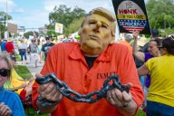 Trump dice que las protestas de 'No Kings' son un "chiste" y no representan al país