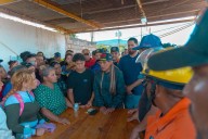 Gobernadora confirma 14 personas atrapadas en mina de El Callao
