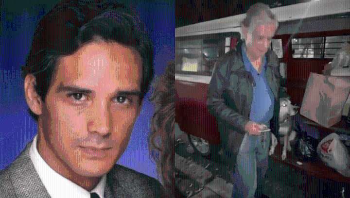 El actor Alejandro Landero que está en situación de calle, pero no desamparado