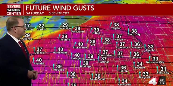 A warm and windy day Saturday before summer loses it’s grip early next week