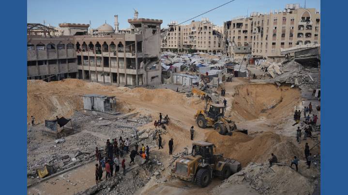 Israel says Hamas hands over '2 coffins of deceased hostages' from Gaza