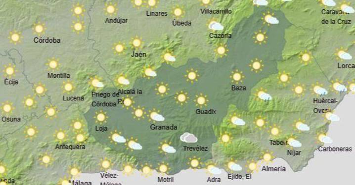 Tiempo Granada | Cielos nubosos y temperaturas sin cambios este fin de semana