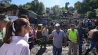 Sheinbaum visita municipios afectados por intensas lluvias, promete censo para apoyos y enfrenta algunos reclamos