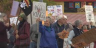 Two protests held in Watertown Saturday for No Kings’ Day