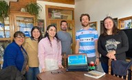 Capacitan en idioma galés al personal de la oficina de turismo de Trevelin