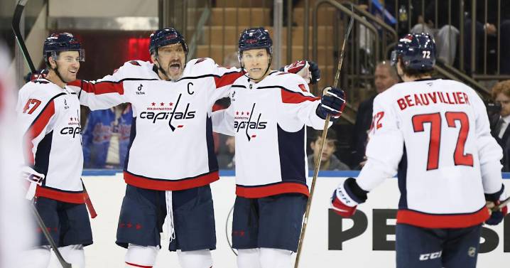 Lindgren makes 35 saves as Capitals edge Rangers 1