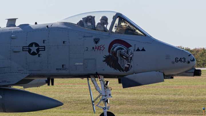 A-10 Returns from CENTCOM Deployment with UAS Kill Markings