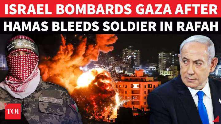 IDF BOMBS Gaza After Hamas ‘SNIPES’ Israeli Soldier In Rafah; Al-Qassam Postpones Hostage Handover