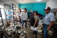 Garantiza Mario Delgado reparación integral de daños en escuelas