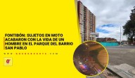 Fontibón: sujetos en moto acabaron con la vida de un hombre en el parque del barrio San Pablo
