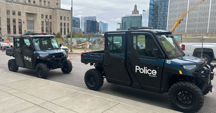 Kansas City Police officers will start driving UTVs to patrol downtown lots, alleys and garages
