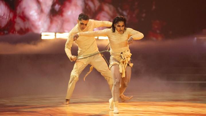 'DWTS' Halloween Night Brings Emotional Elimination After 1 Couple's Absence