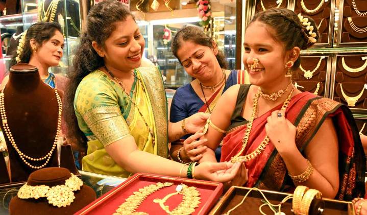 Gold prices hit record high ahead of Diwali amid global trade tensions