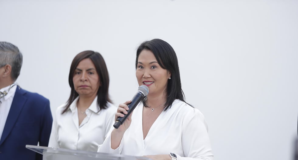 Keiko Fujimori anuncia su precandidatura presidencial en Fuerza Popular para el 2026