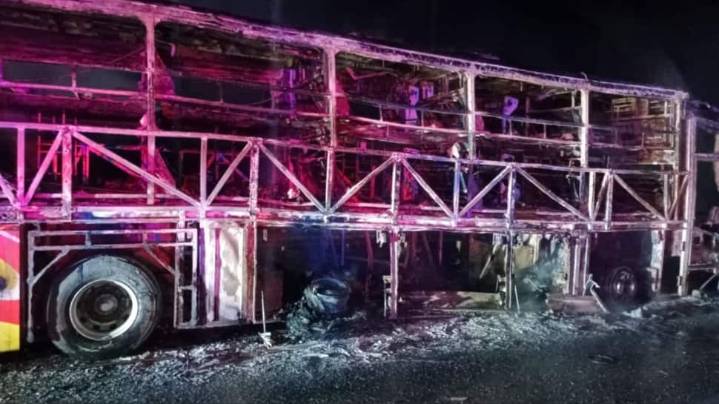 Andhra Pradesh: 20 Die, 12 Injured After Volvo Bus Catches Fire In Kurnool