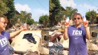 Damnificados en Veracruz critican apoyo de Rocío Nahle tras recibir solo sueros (VIDEO)