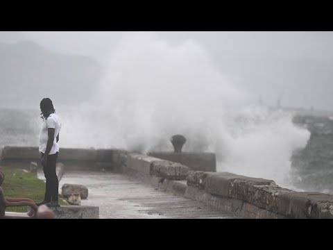 Jamaica awaits Hurricane Melissa's landfall as it slowly churns toward island
