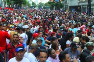 Venezolanos rechazan en las calles la agresión y amenazas de EEUU