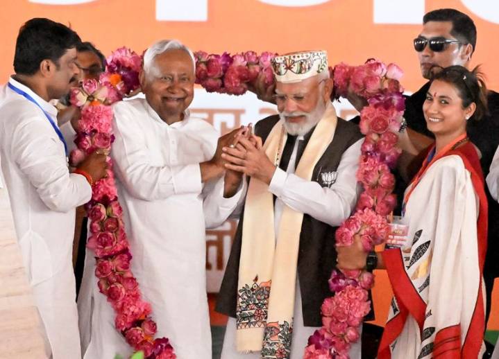 Under Nitish Kumar, NDA will break all electoral records in Bihar: PM Modi at Samastipur rally