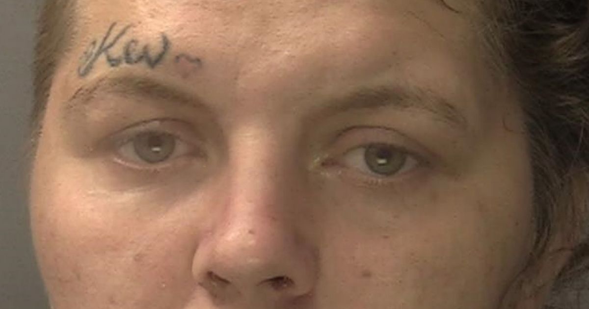 Prolific shoplifter with 'Kev' face tattoo cops five