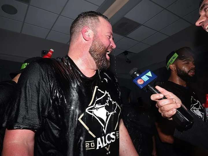 John Schneider baseball somehow sends Blue Jays to one round away from World Series