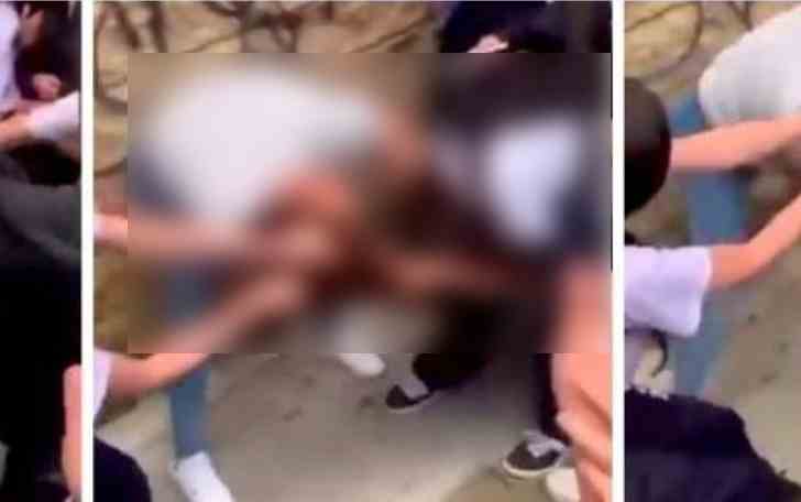 Madre de familia y estudiante se agarraron del pelo a las afueras de un colegio